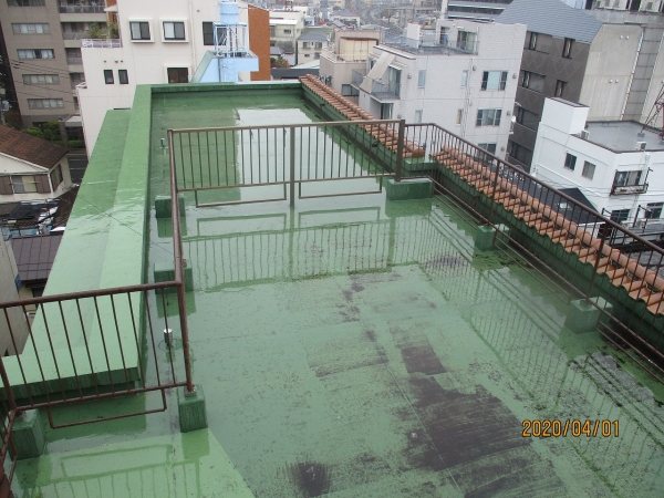 屋上防水改修前
