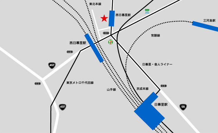 アクセスマップ